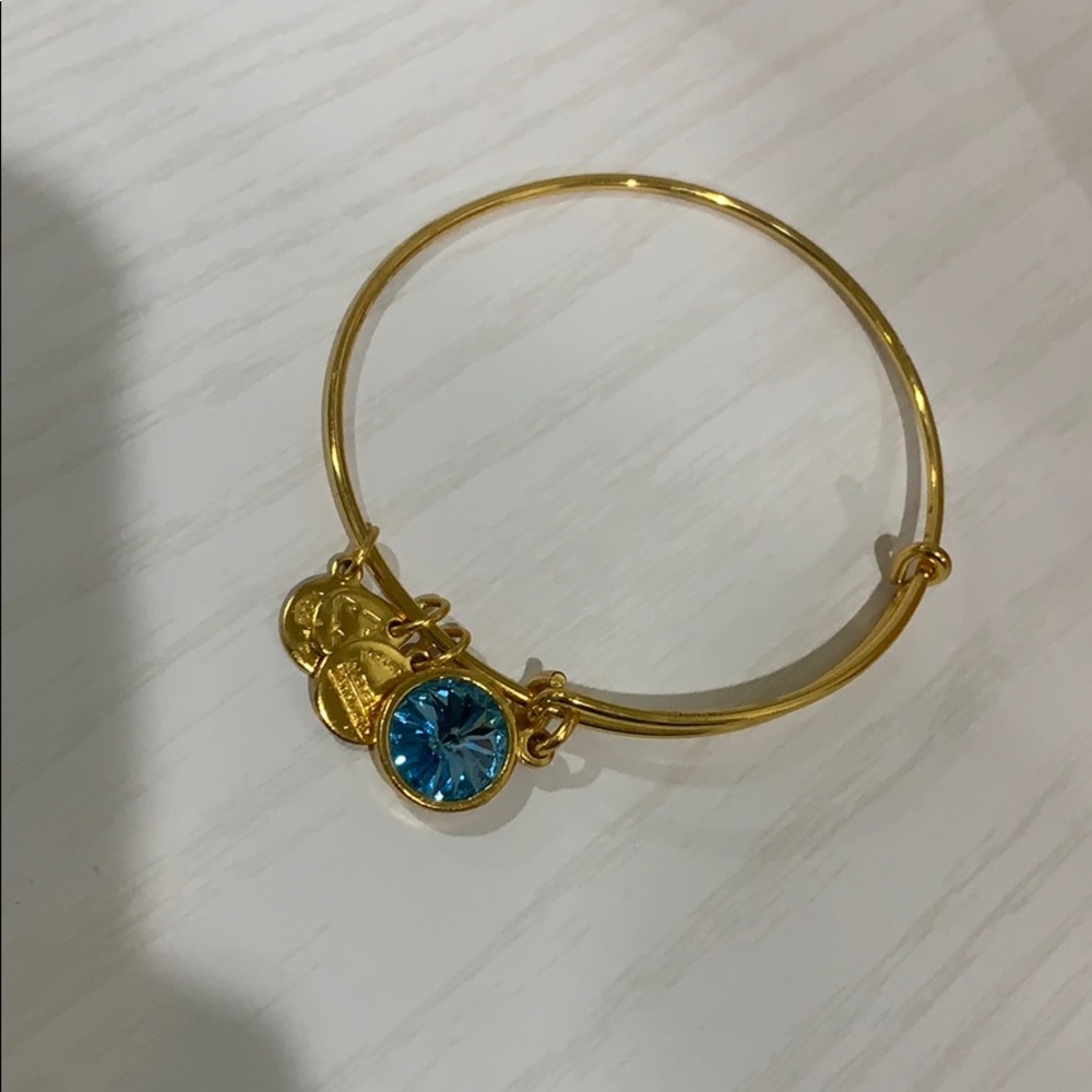Alex & Ani Blue Stone Bracelet